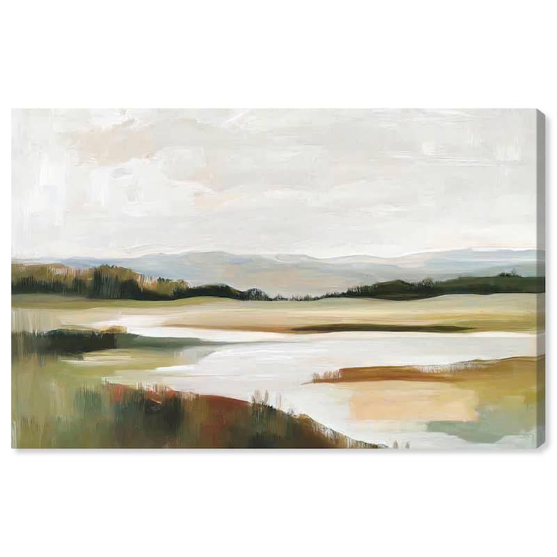 Verdant Valley Canvas by Art Remedy, Gallery Wrapped - 36" x 24"