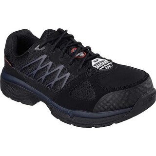 mens black work sneakers