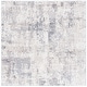 preview thumbnail 3 of 13, SAFAVIEH Opal Kojiro Modern Abstract Rug 6'7" Square - Ivory/Grey