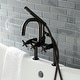 preview thumbnail 29 of 30, Concord Deck Mount Clawfoot Tub Faucet