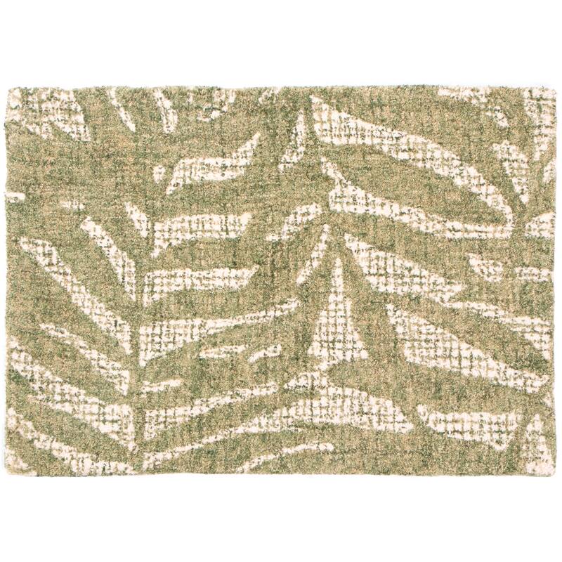 Liora Manne Savannah Olive Branches Indoor Rug - 2' x 3' - Sage