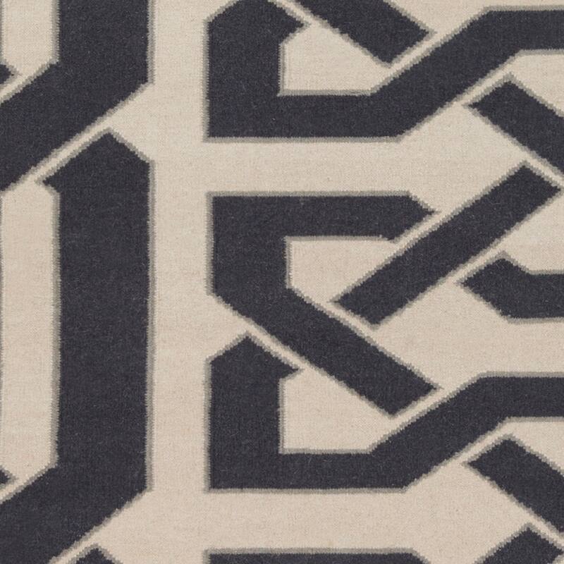 Flatweave Hand-woven Ilkeston Reversible Wool Area Rug