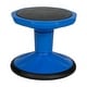 preview thumbnail 6 of 17, Commercial Fixed Height Collaborative Wobble Stool - 12.75"W x 12.75"D x 12"H