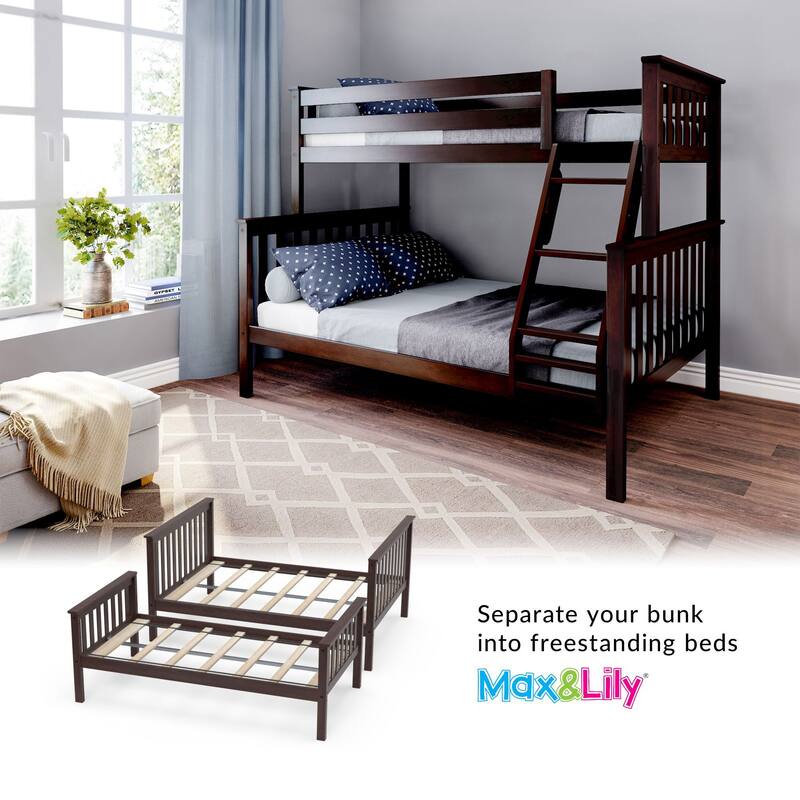 Max and Lily Twin over Full Bunk Bed