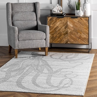 Nuloom Thomas Paul Power loomed Octopus Area Rug