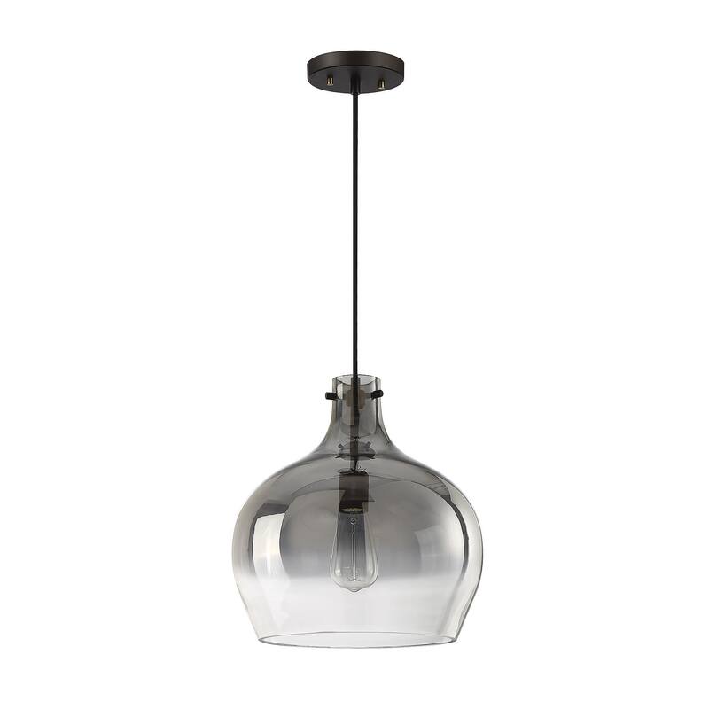 Meridian M70078 Single Light 13" Wide Pendant