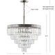 preview thumbnail 46 of 48, Gaines Crystal LED Chandelier, Polished Nickel/Clear by JONATHAN Y