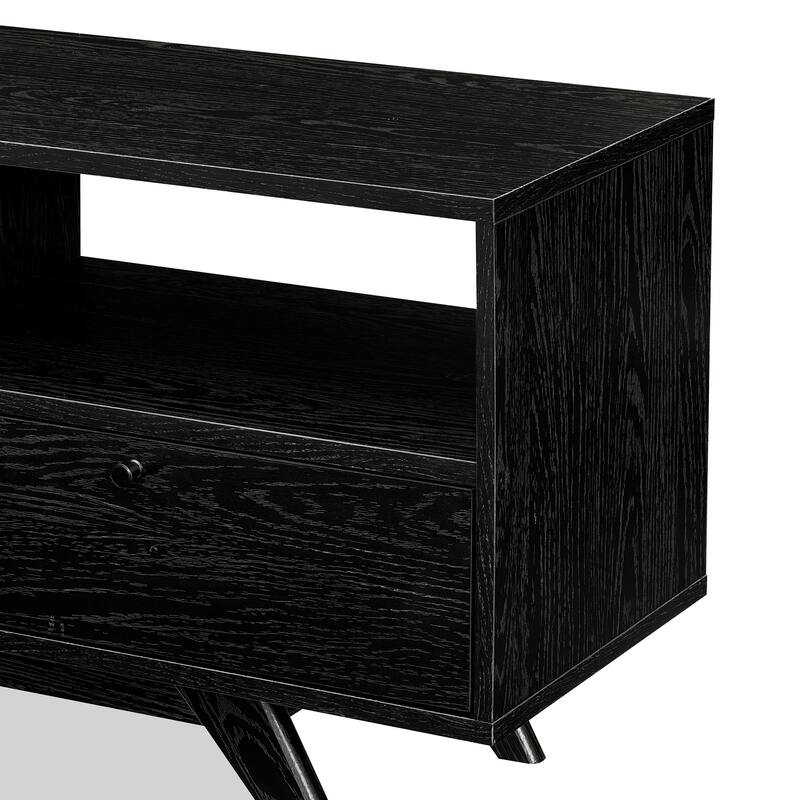 Sleek Low Profile TV Stand with 3 Doors for TVs Up to 80 Inches - Perfect for Japandi and Scandi Styles