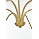 preview thumbnail 8 of 9, Elegant Lighting LD5056D54 Rohan 6 Light 54" Wide Taper Candle Style