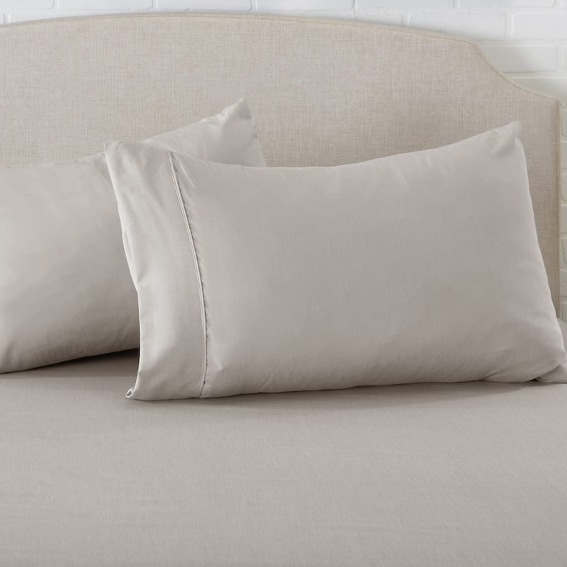 Solid 600 Thread Count Cotton Sheet Set