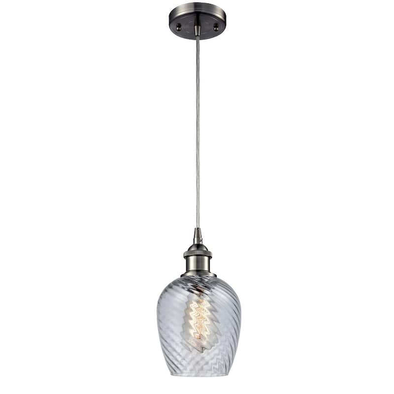 Innovations Lighting Salina Single Light 5" Wide Mini Pendant