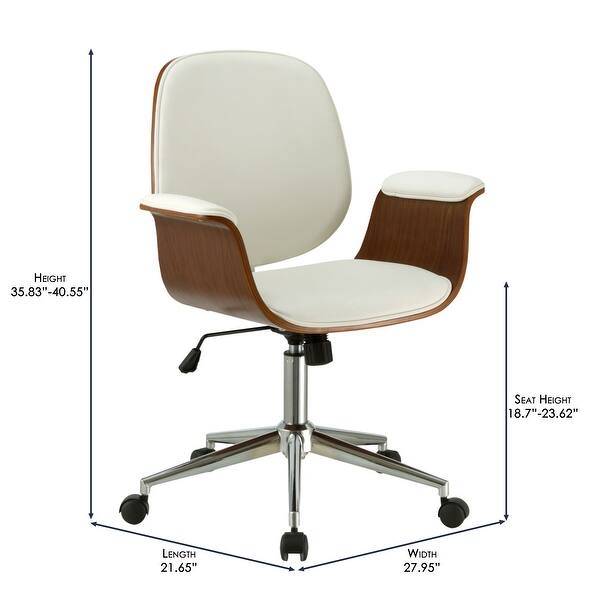 dimension image slide 0 of 2, Carson Carrington Vejle Office Chair