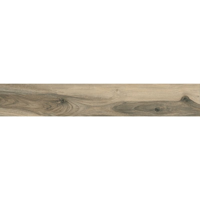 The Tile Life Montauk 6x40 Noce Porcelain Floor & Wall Tile