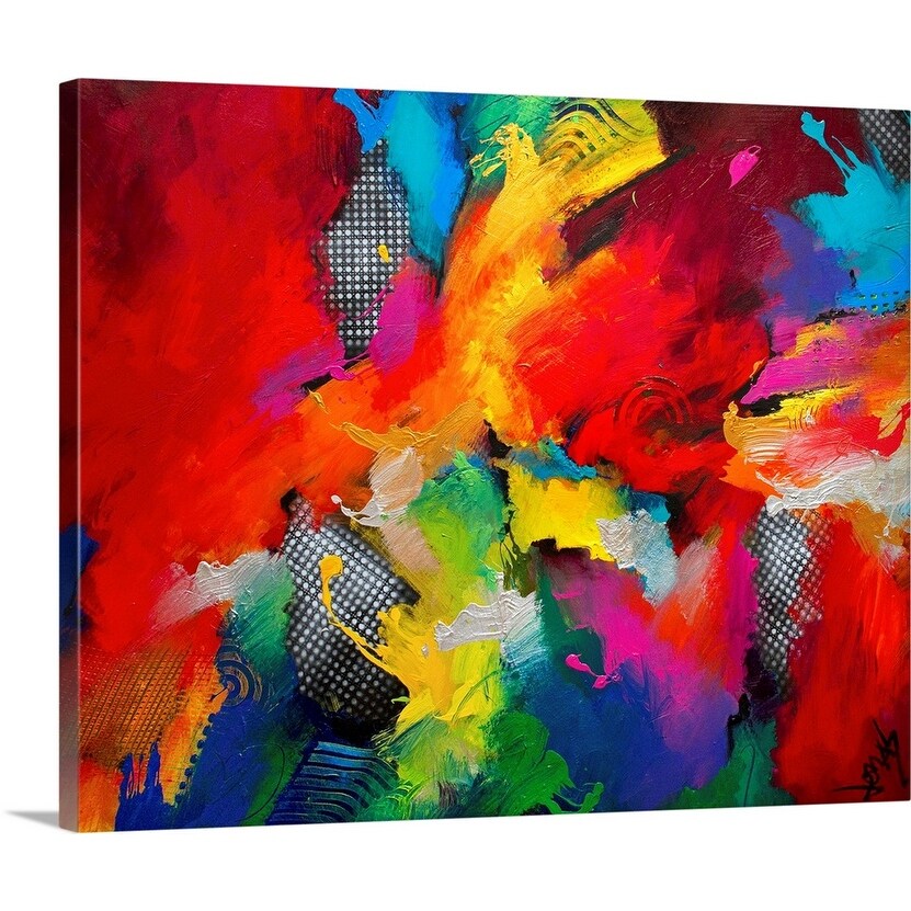 Shop Coming Through Canvas Wall Art Overstock 16857659