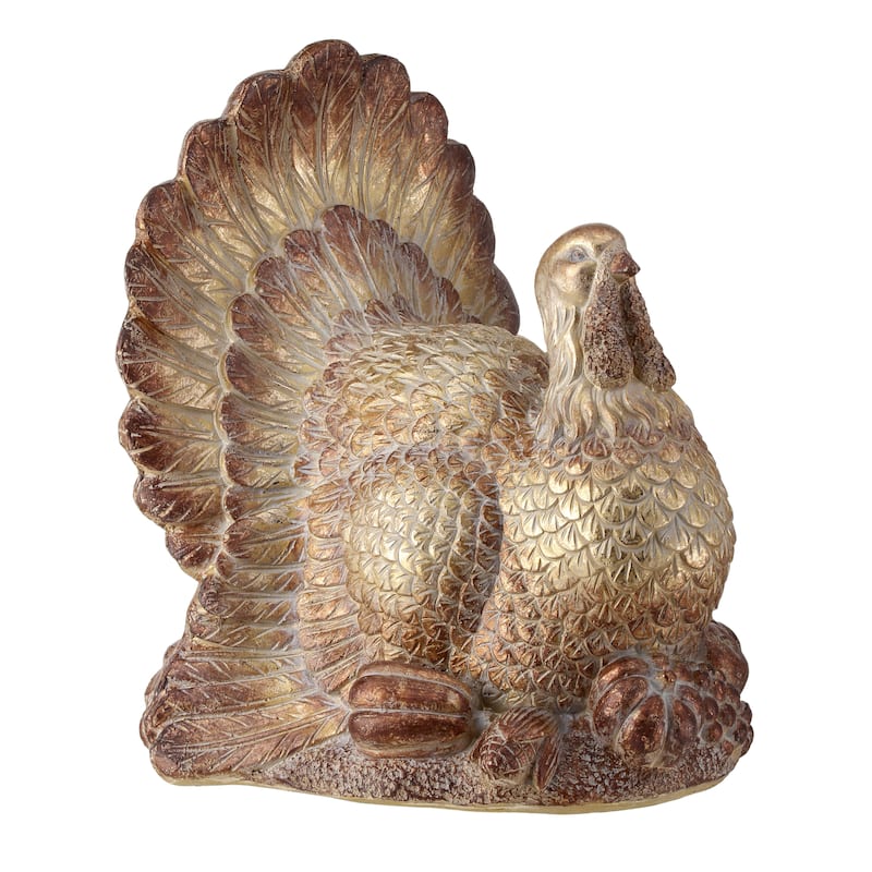 15" Resin Harvest Turkey