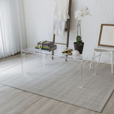 Erin Gates by Momeni Marlborough Deerfield Hand Woven Wool Plaid Area Rug