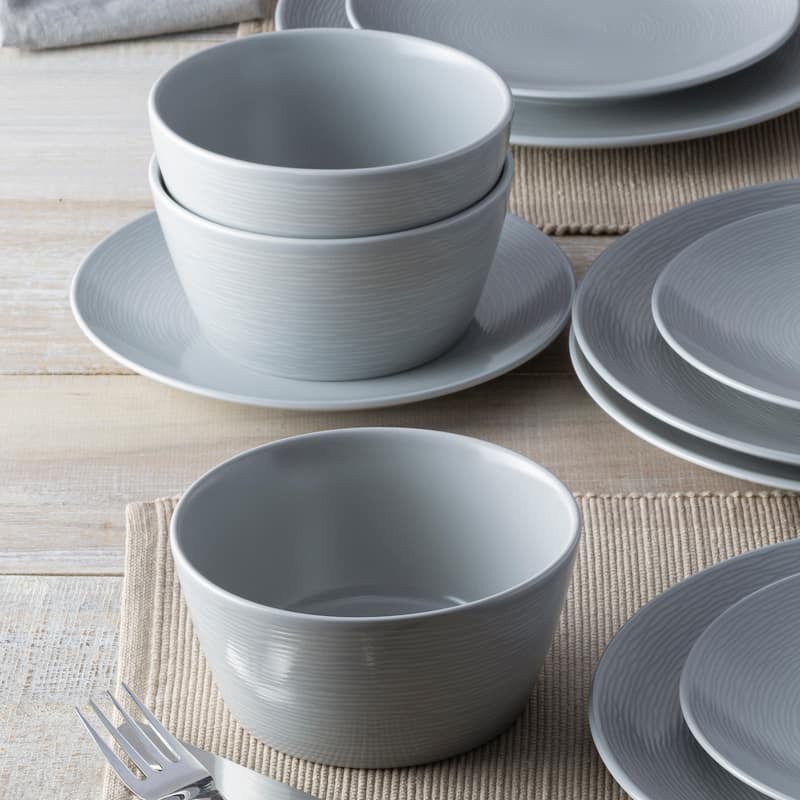 Noritake Colorscapes Swirl Set Of 4 Cereal Bowls, 6", 25 Oz. - N/A
