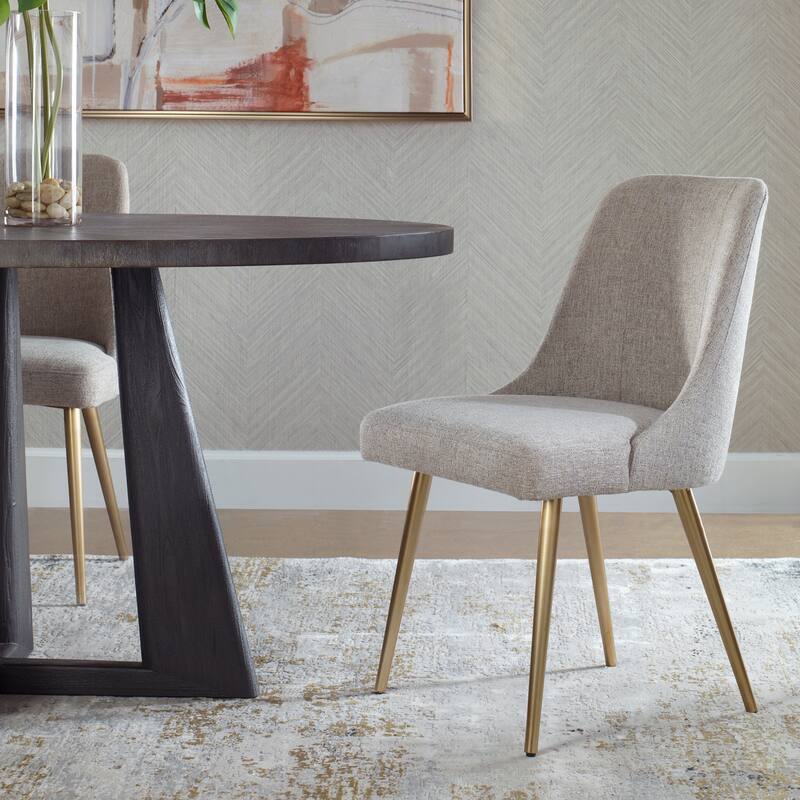 Uttermost Bramwell Gray Dining Chair - 34.5'' H X 20.5'' W X 23.5'' D