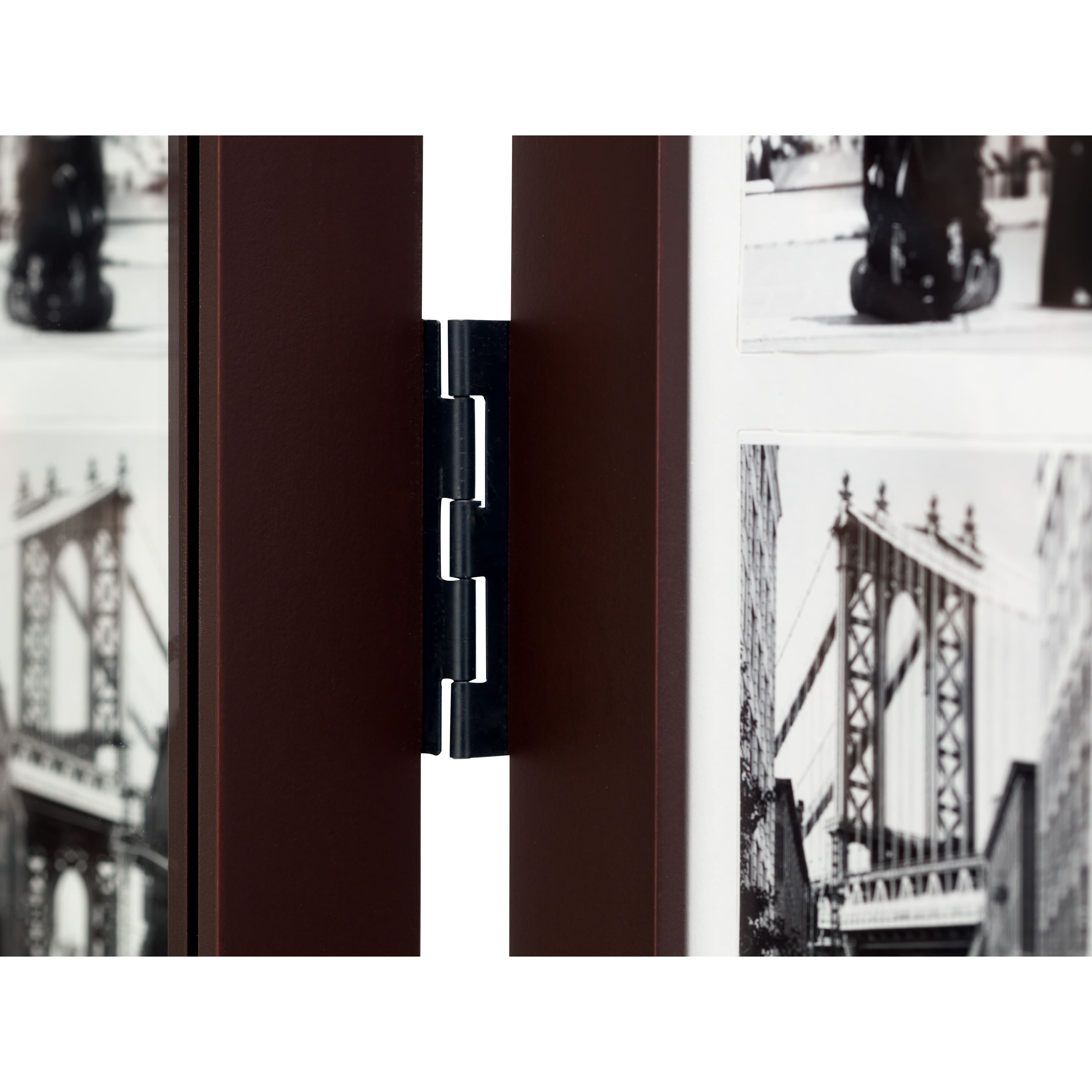 kieragrace KG Preston Triple Panel Screen Brown 42" x 65"x 0.75" On Sale Bed Bath