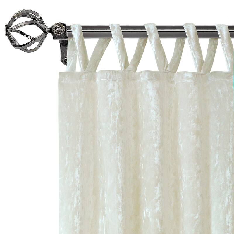 Harper Criss-Cross Window Curtain Panel