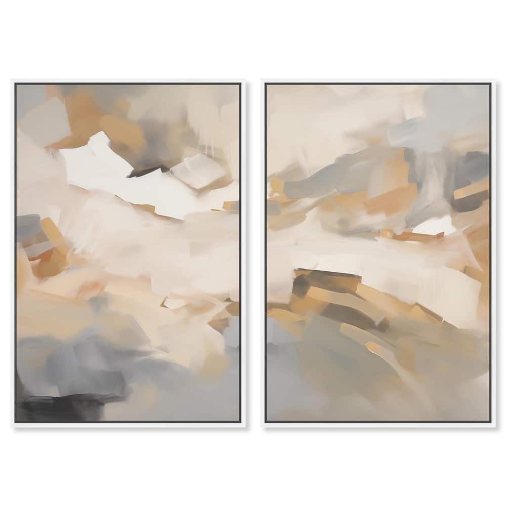 Lost in Thought Canvas Set of 2 by Art Remedy