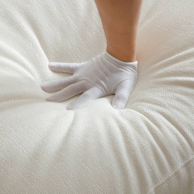 120.3" L-Shaped Sectional Sofa with Wide Seats, USB Charging, Foldable 360掳 Tray, Cup Holders, Storage Ottoman & Armrest