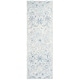 preview thumbnail 39 of 46, SAFAVIEH Handmade Micro-Loop Marijka Wool Rug 2'3" x 11' Runner - Light Blue/Ivory - Runner