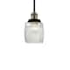 Option Black / Antique Brass / Thick Clear Halophane