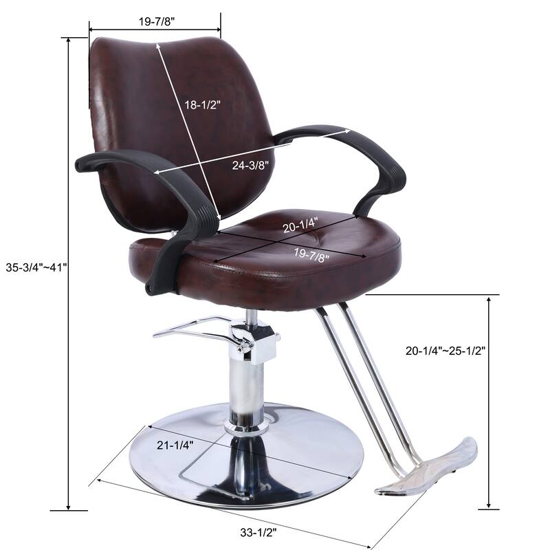 Hair Salon Chair Styling Heavy Duty Hydraulic Pump Barber Chair