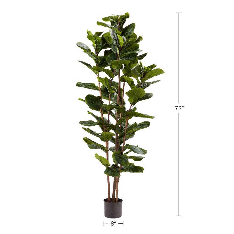 Artificial Potted Faux Floor Plant Greenery