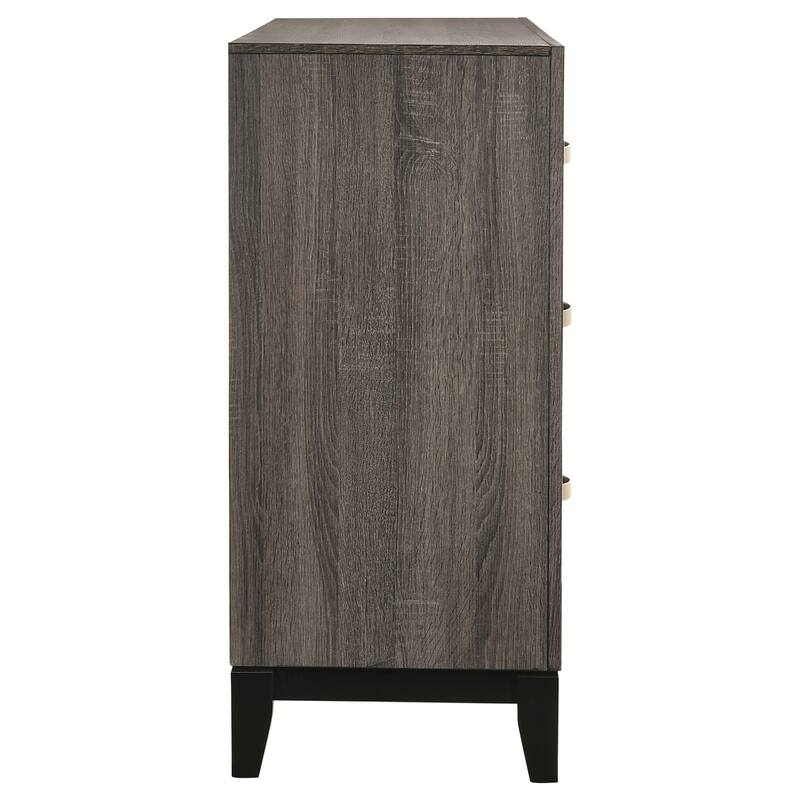 Cabrillo Grey Oak 6-drawer Dresser