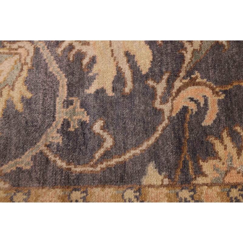 ECARPETGALLERY Hand-knotted Jules Serapi Indigo Wool Rug - 7'11 x 9'9