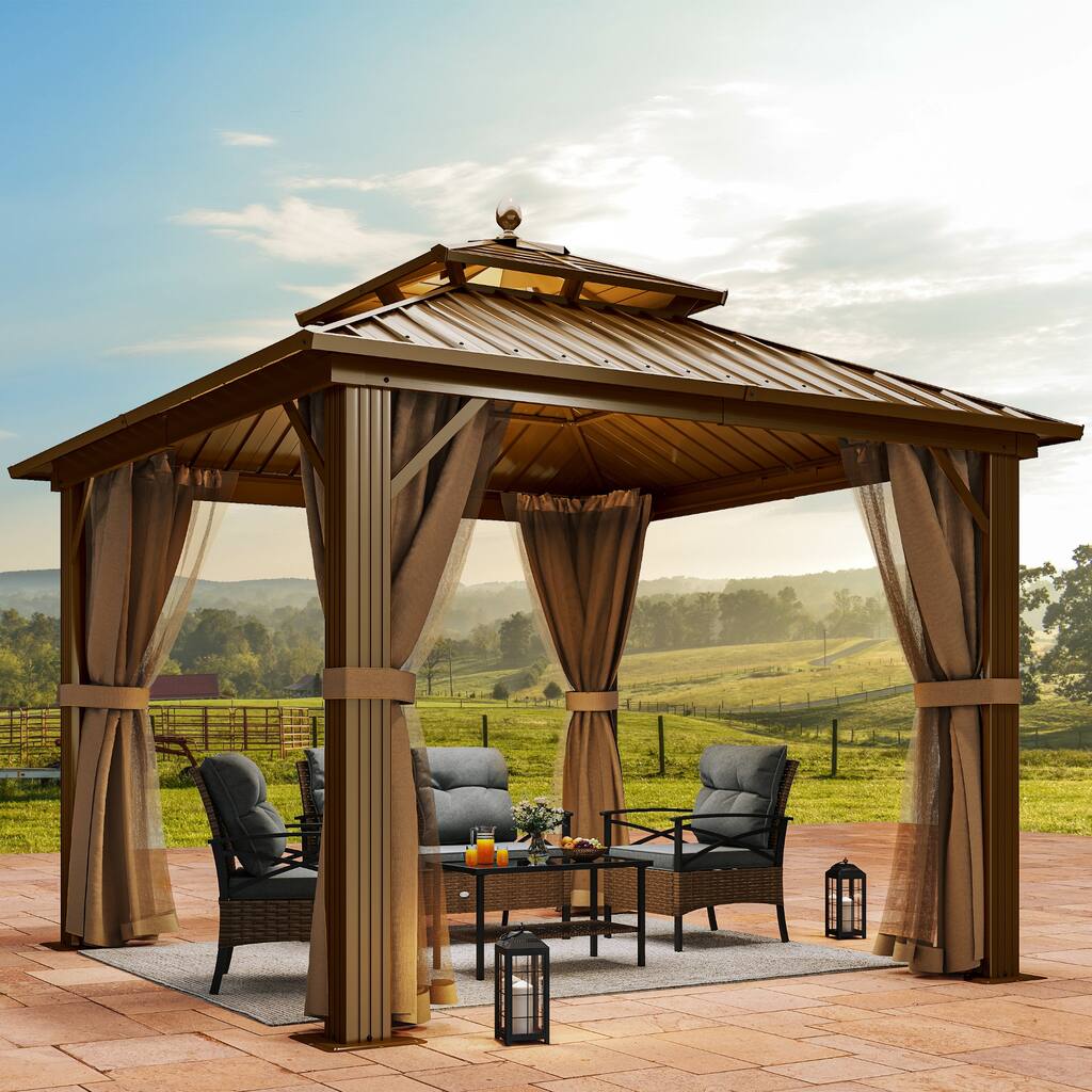 Outdoor Metal Canopy Gazebo