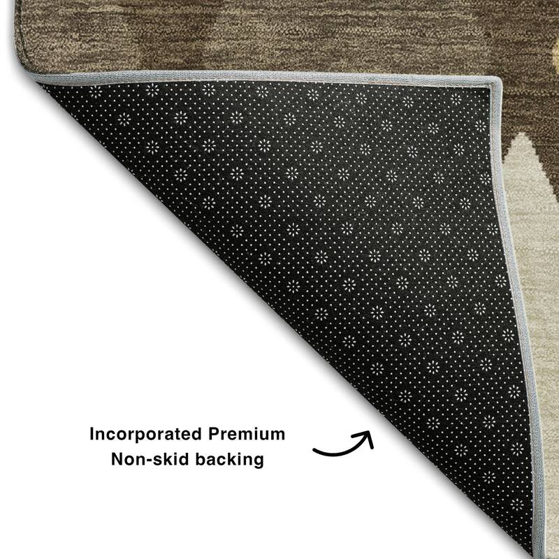 Premium Washable Super Soft Mosaic Diamonds Mayfield Rug
