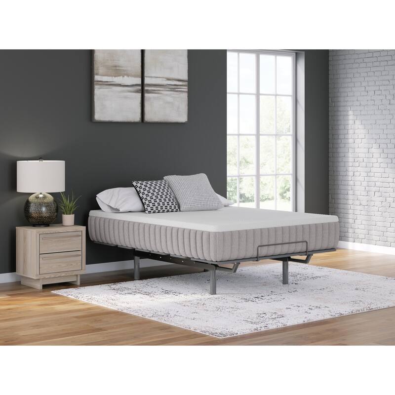 Signature Design by Ashley Terra Sleep Medium White Mattress