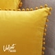 preview thumbnail 19 of 89, Deconovo Velvet Pom-poms Throw Pillow Covers 2 PCS(Cover Only)