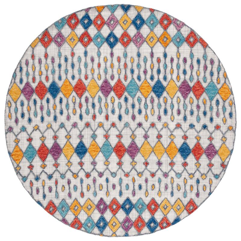 SAFAVIEH Handmade Aspen Shega Moroccan Boho Wool Rug