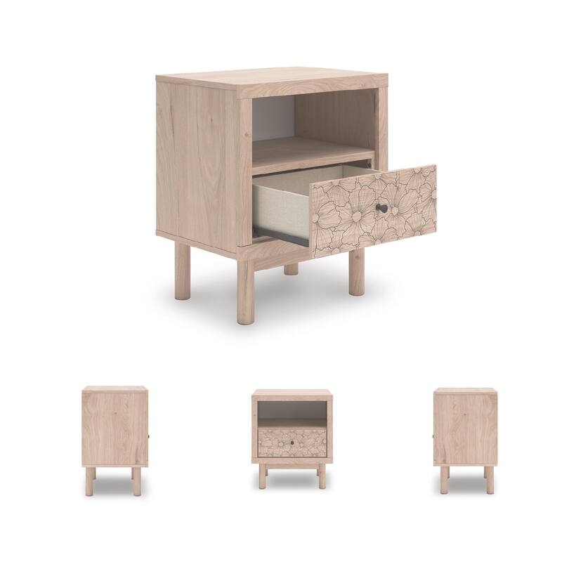 Signature Design by Ashley Shapella Beige Nightstand