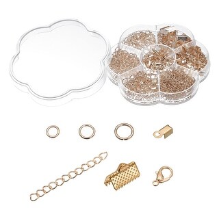 1 Box 120pcs Stainless Steel Jump Rings And 120pcs Lobster Claw Clasps DIY Jewelry Clasp Making Kits Jewelry Clasps Closures Jewelry Making Stainless Ste