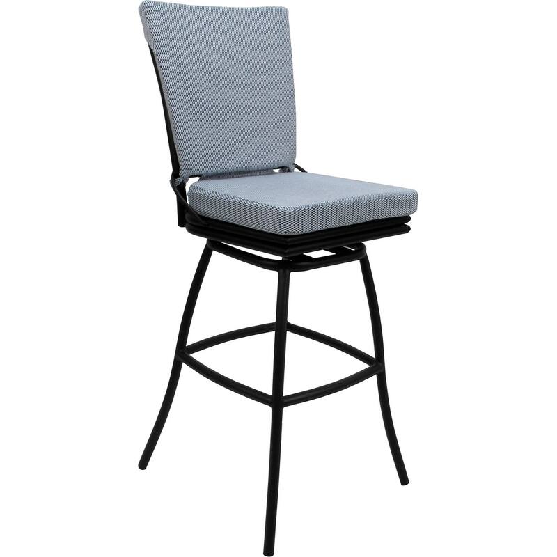 Outdoor Patio Counter 26" 30" Extra Tall 34" Bar Stool - Ofir Armless
