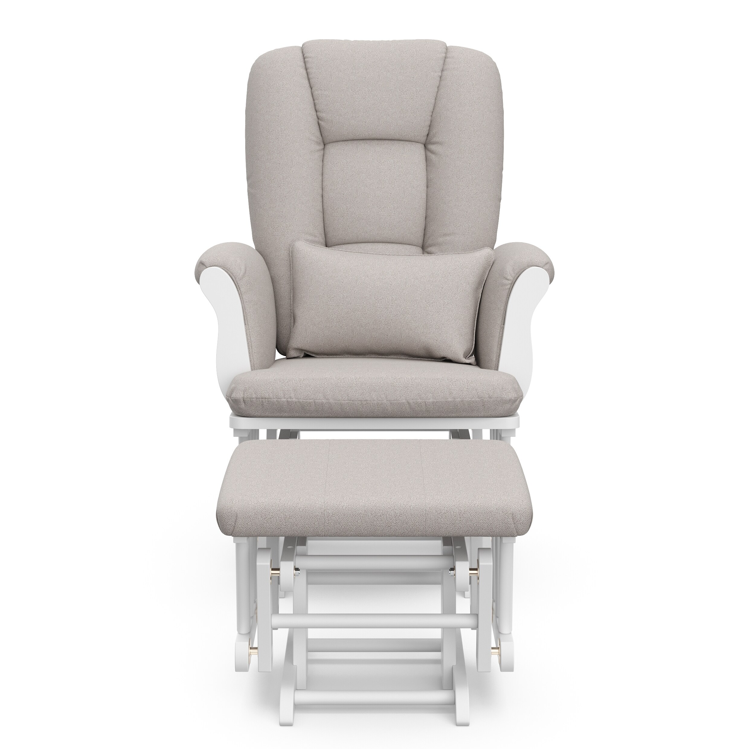 tuscany custom upholstery glider and ottoman