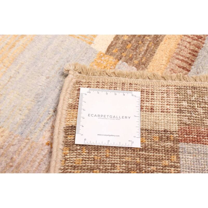 ECARPETGALLERY Hand-knotted Peshawar Ziegler Tan Wool Rug - 5'6 x 7'9