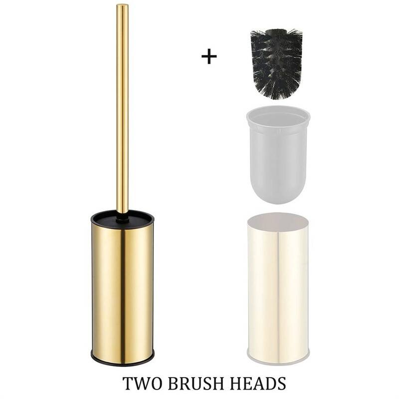 Toilet Bowl Brush - 17.09"L x 3.15"W x 3.15"H