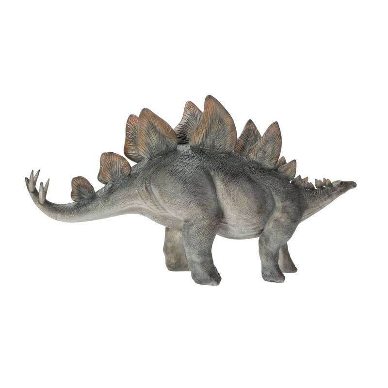 31" Stegosaurus Dinosaur Outdoor Garden Statue