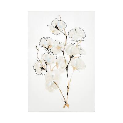 Summer Cotton IV (36 x 54) Canvas Art Print