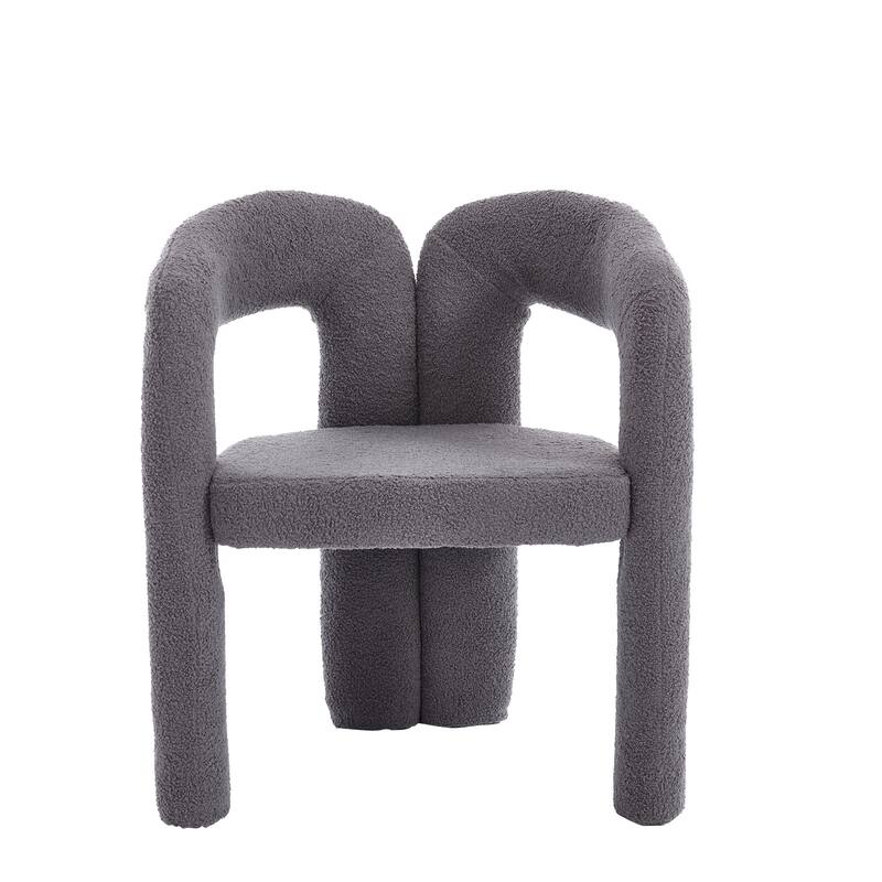 Contemporary Designed Velvet Fabric Upholstered Accent/Dining Chair/Barrel Side Chairs Armchair For Living Room Set Of 2