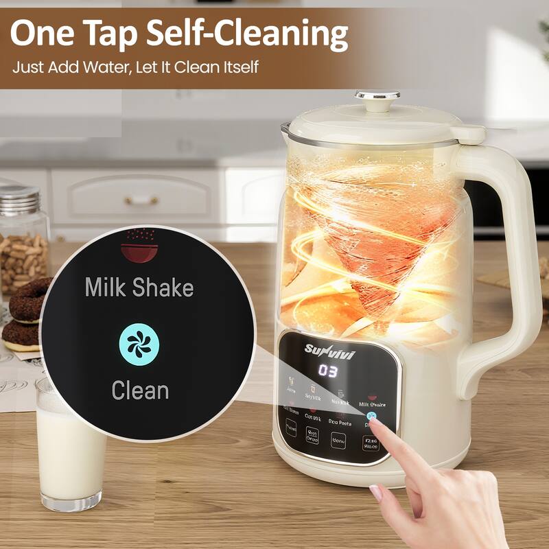 8 in 1 Nut Milk Maker Machine