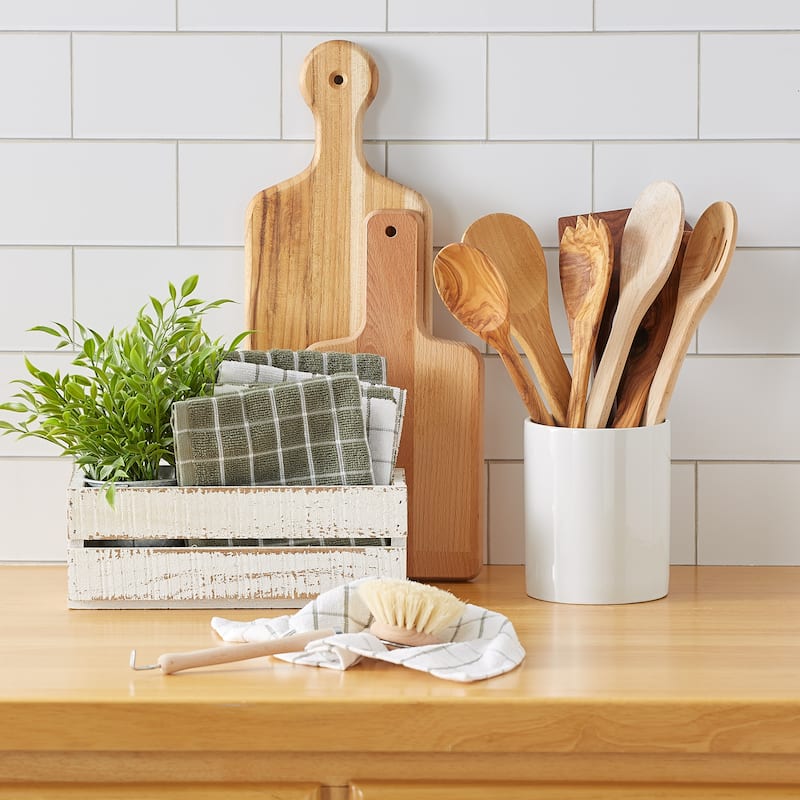 DII Artichoke Combo Windowpane Dishcloth (Set of 6)