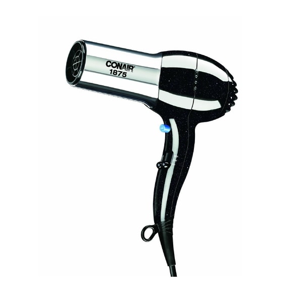 Conair 256Pr Ionic 1875-Watt Black/Chrome Turbo Styler Hair Dryer