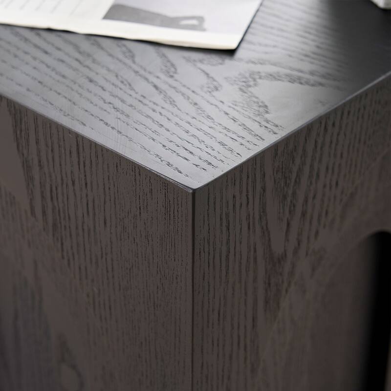 GDF Studio - Tilson Modern Faux Wood Side Table with Imitation Solid Wood Design